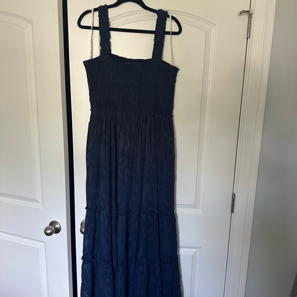 Lilly Pulitzer Dark Blue Maxi Dress